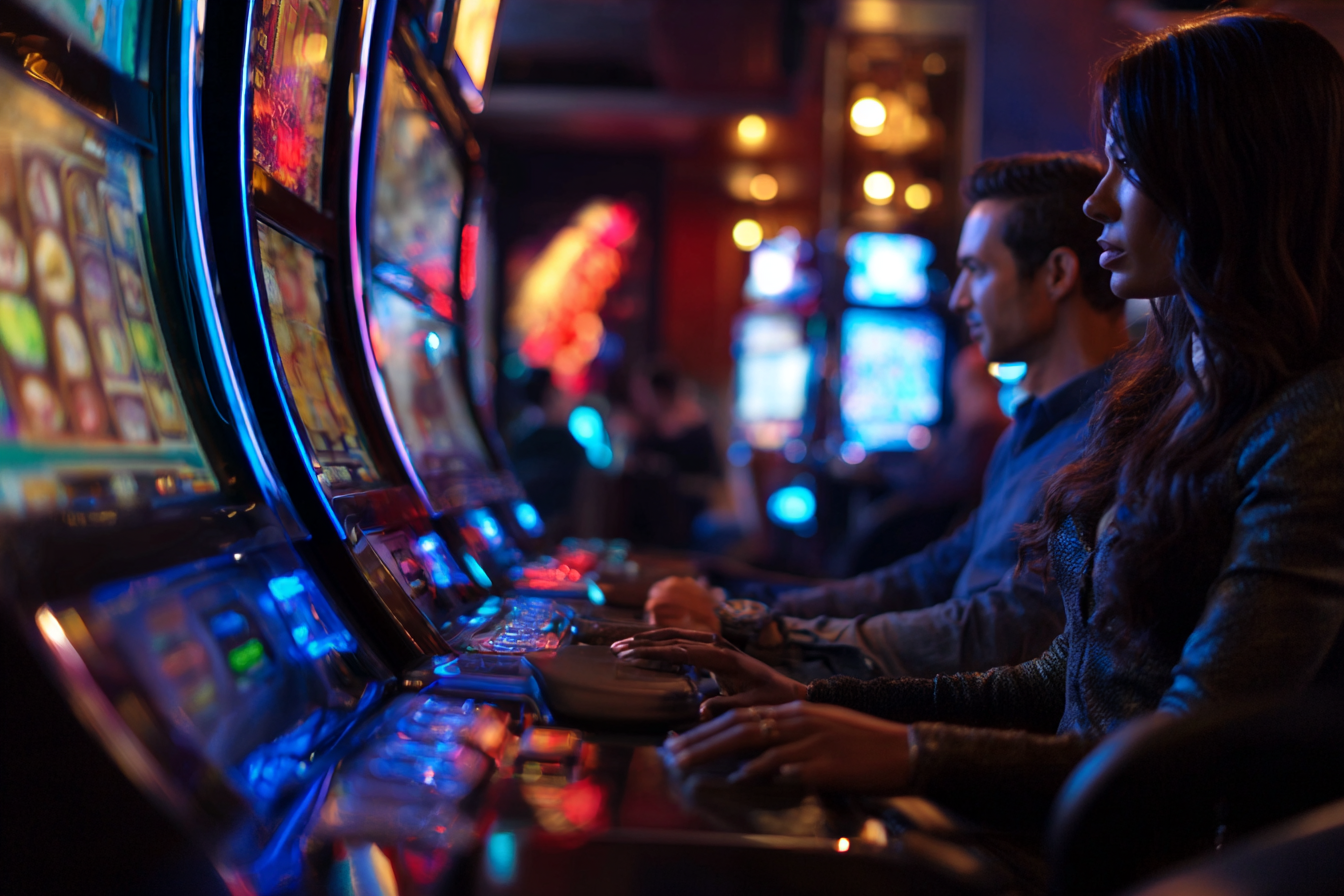 Slot machine reels and Rummy table on NAGABHAI Games app